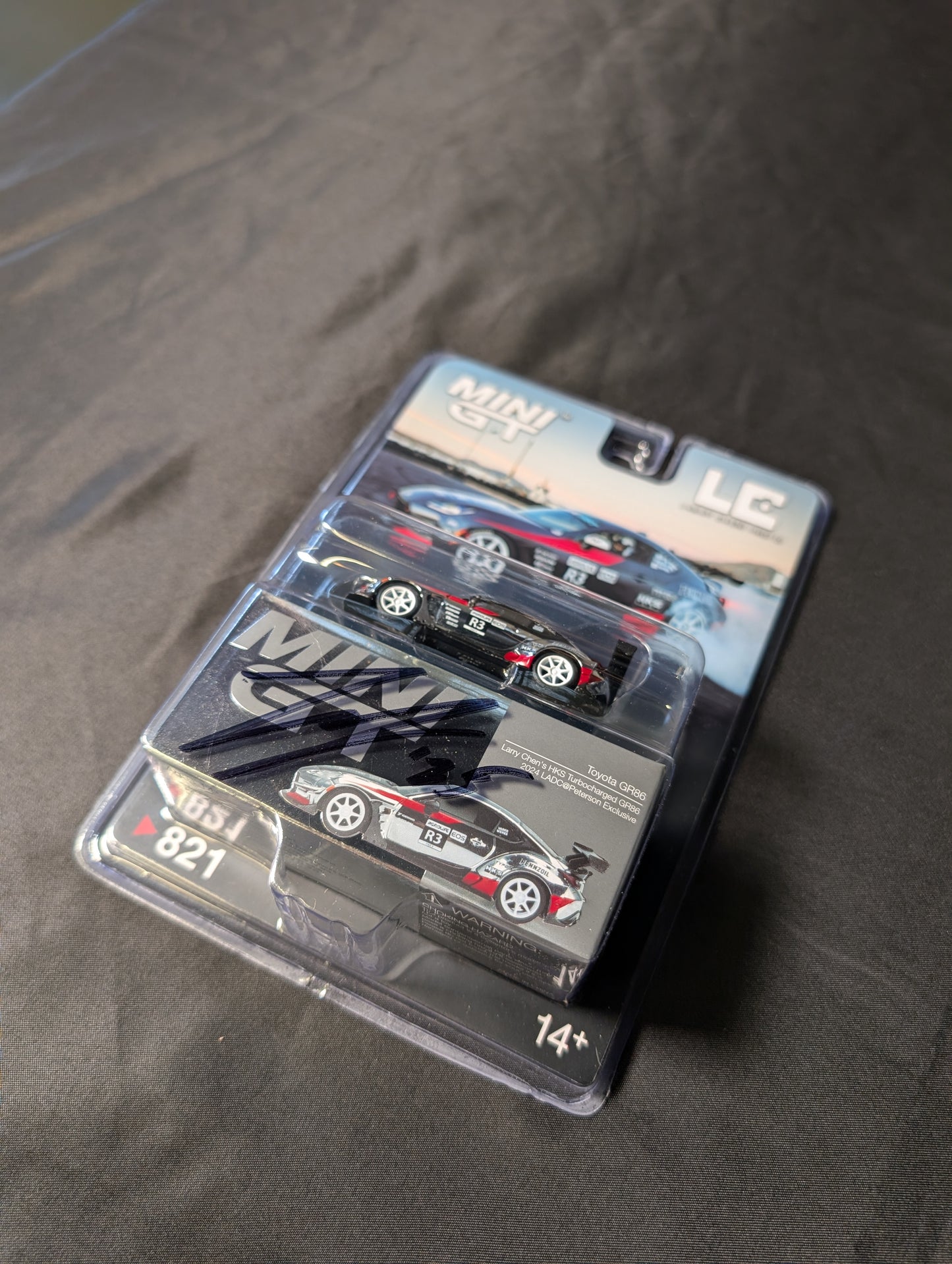 Toyota GR86 Mini GT Drift (Chrome Chase version) - Free US Shipping