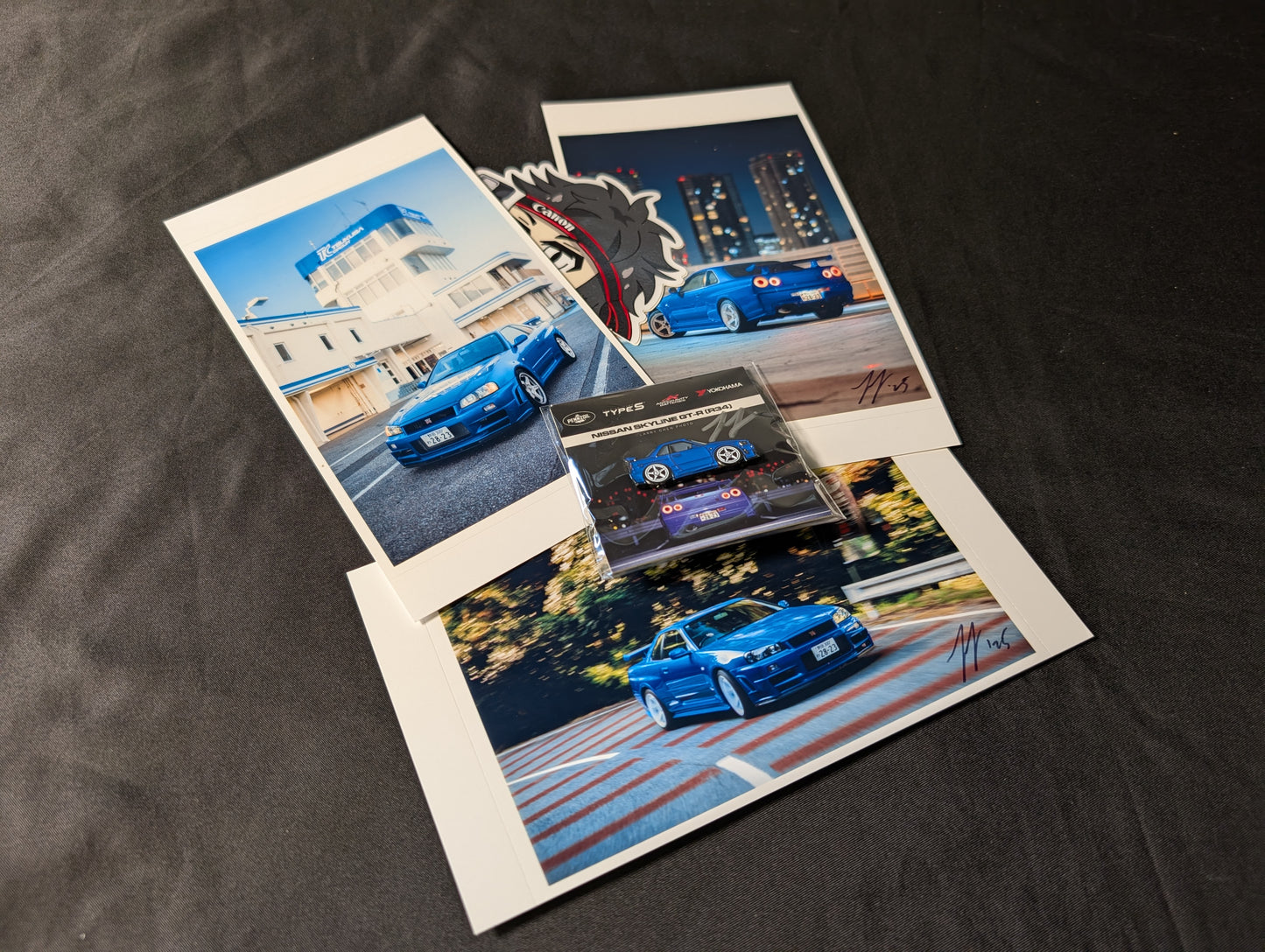 LEEN CUSTOMS x TYPE S Nissan Skyline R34 GT-R SEMA Show Pin