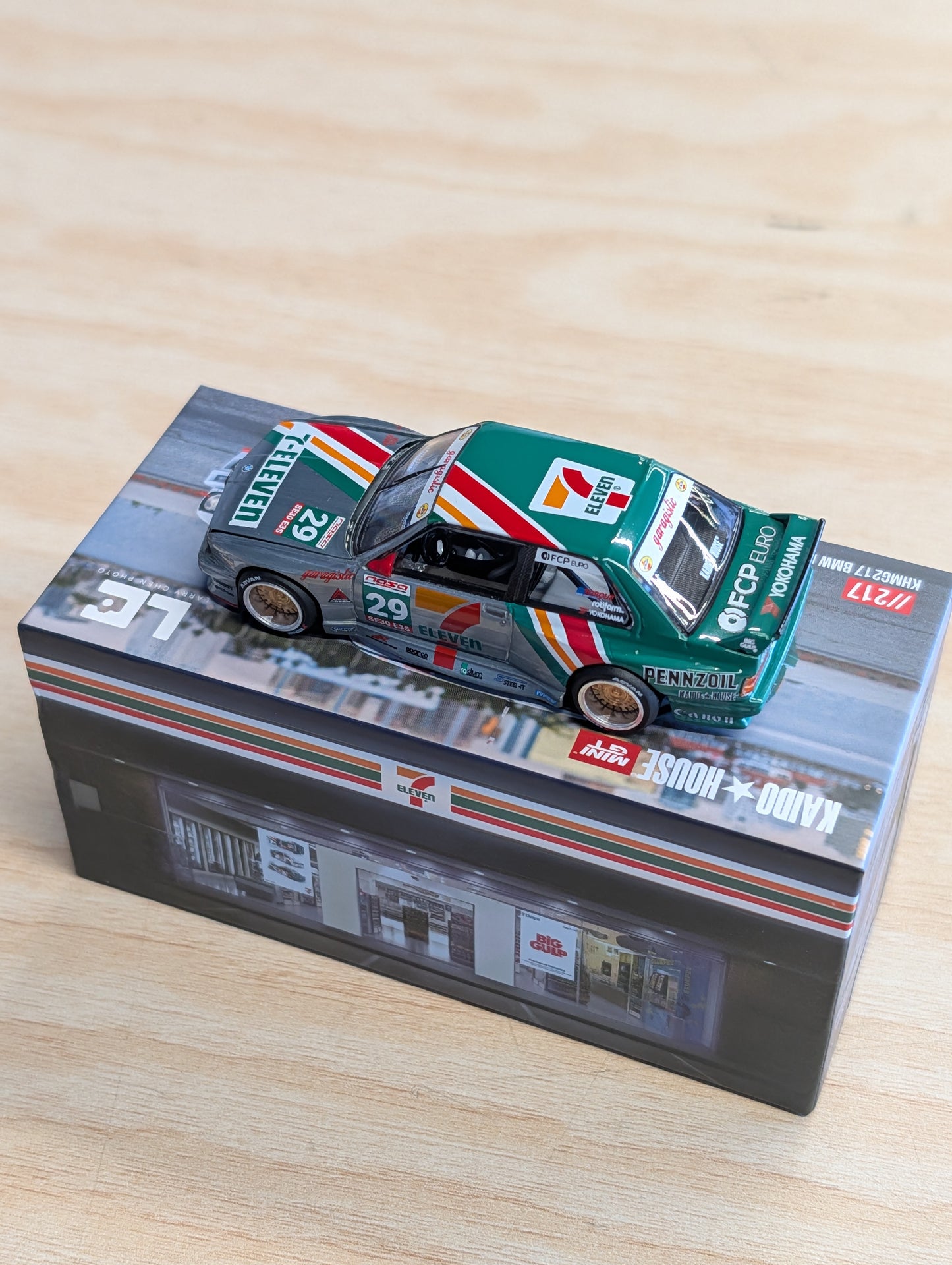 Chase version Kaido House Mini GT 1:64 BMW M3 Larry Chen V1 (Signed by Larry) Free US Shipping