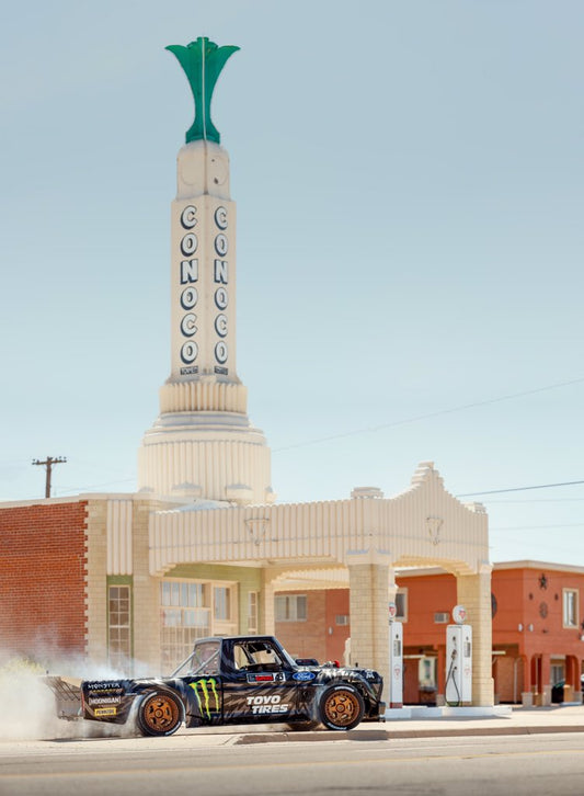 Ken Block Hoonitruck Gymkhana 10 Shamrock Texas