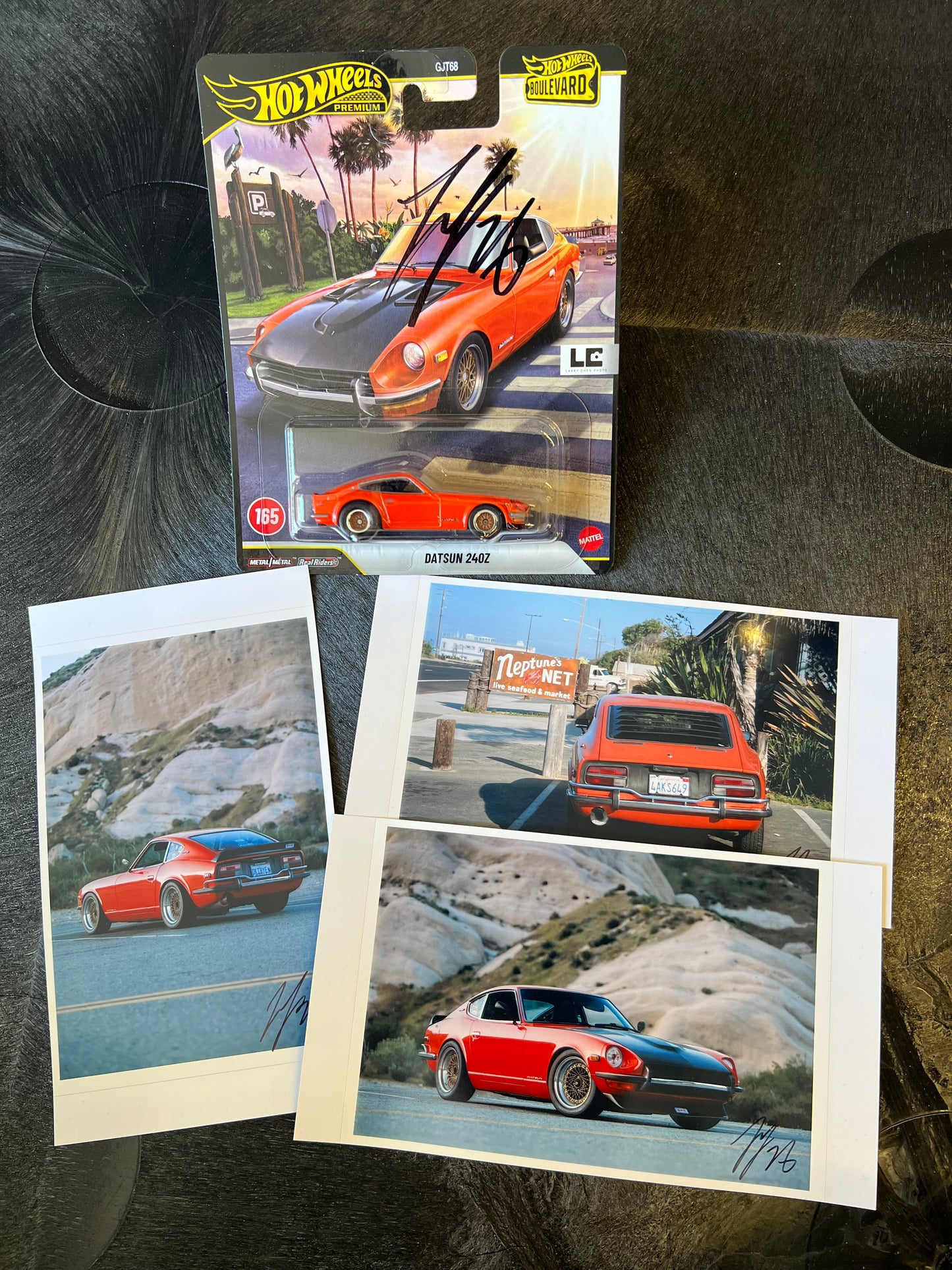 Hot Wheels Boulevard Datsun 240z (Signed by Larry Chen)