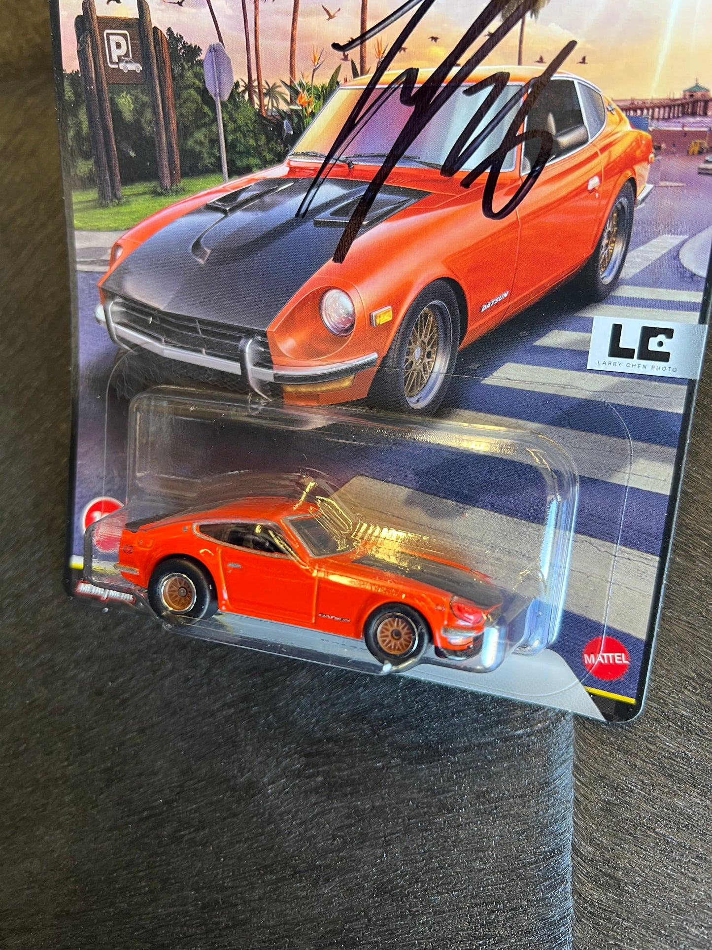 Hot Wheels Boulevard Datsun 240z (Signed by Larry Chen)