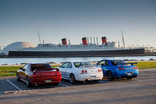 Skyline Trio R32 R33 and R34 Horizontal 24 x 36 inches(2ftx3ft)