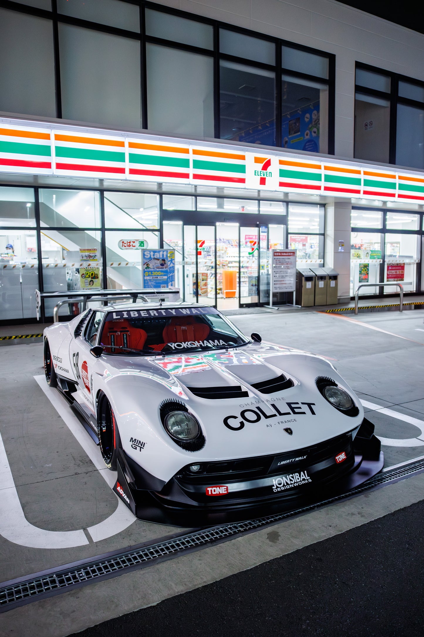 Liberty Walk Miura at 7 Eleven in Tokyo Vertical shot (36x24)