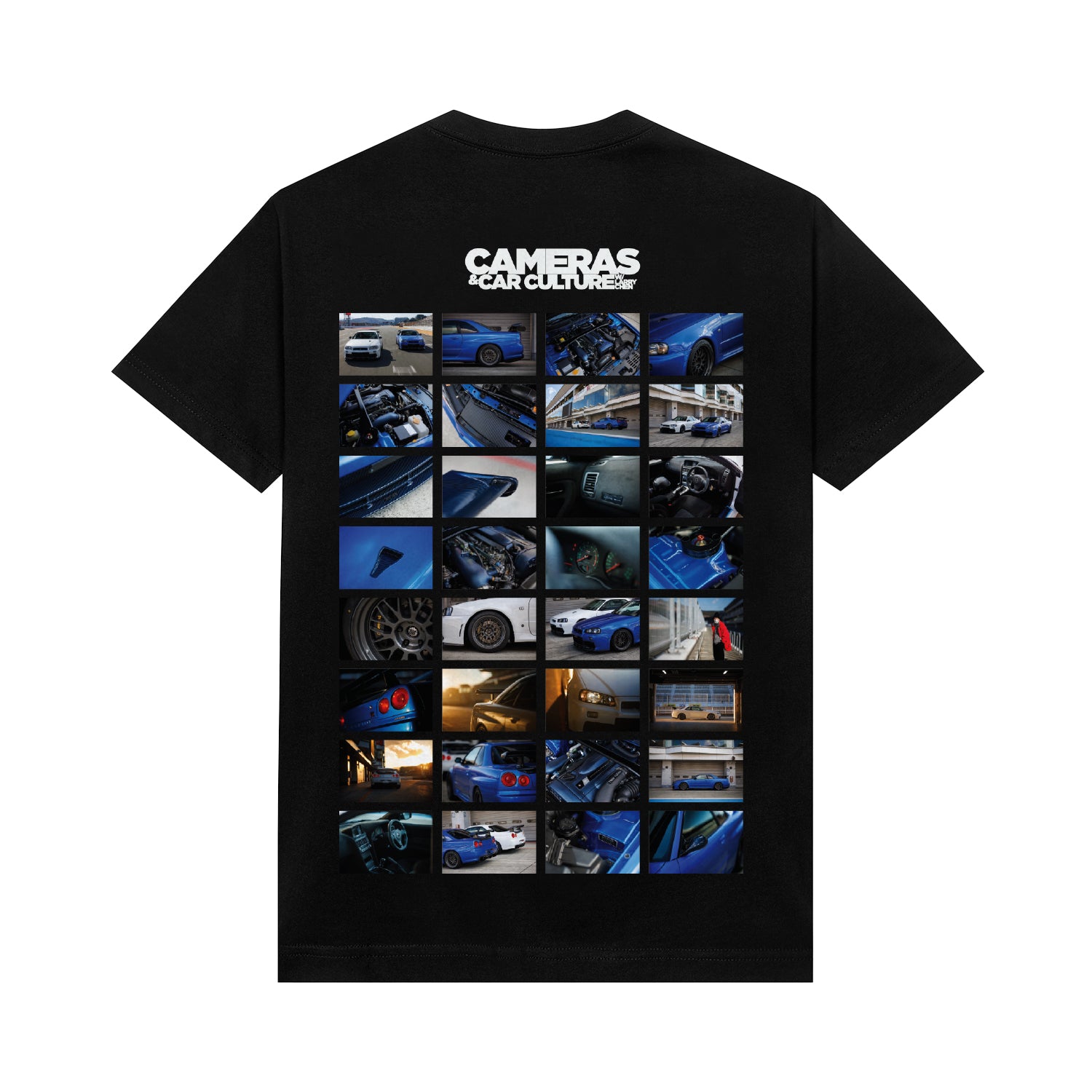 Nissan Skyline R34 GT-R Mt. Fuji Black Tee – Cameras and Car