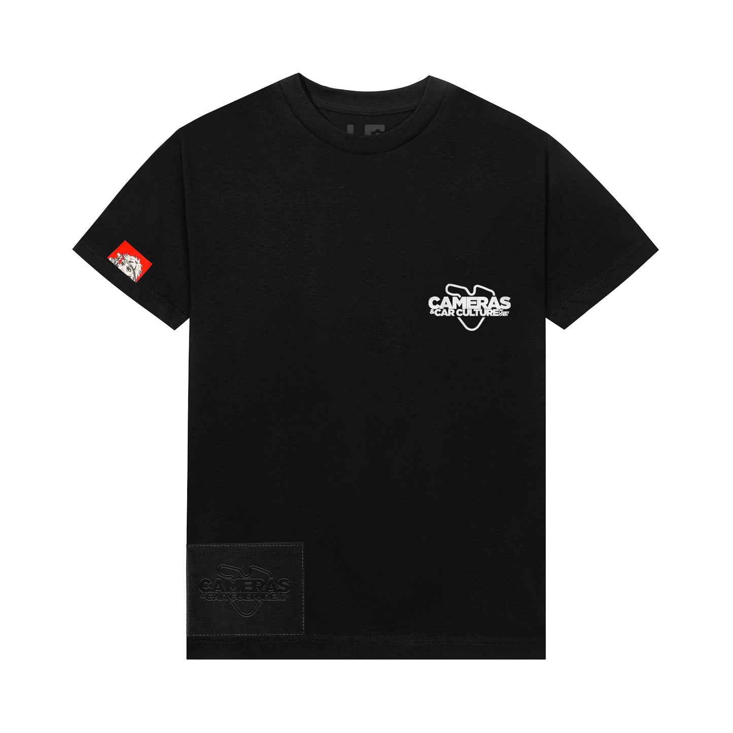 Cameras and Car Culture Black Logo Tee