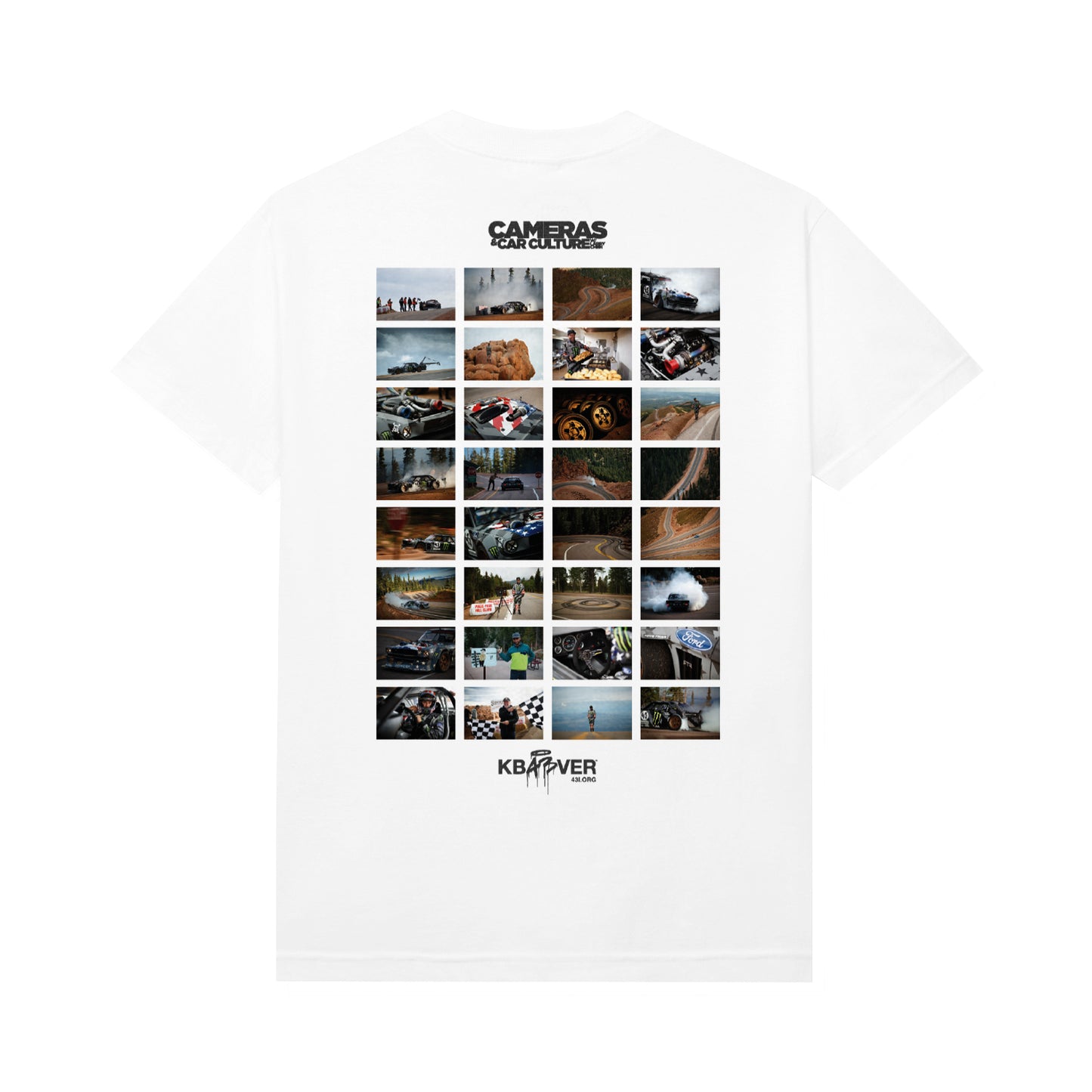 Miami White Tee