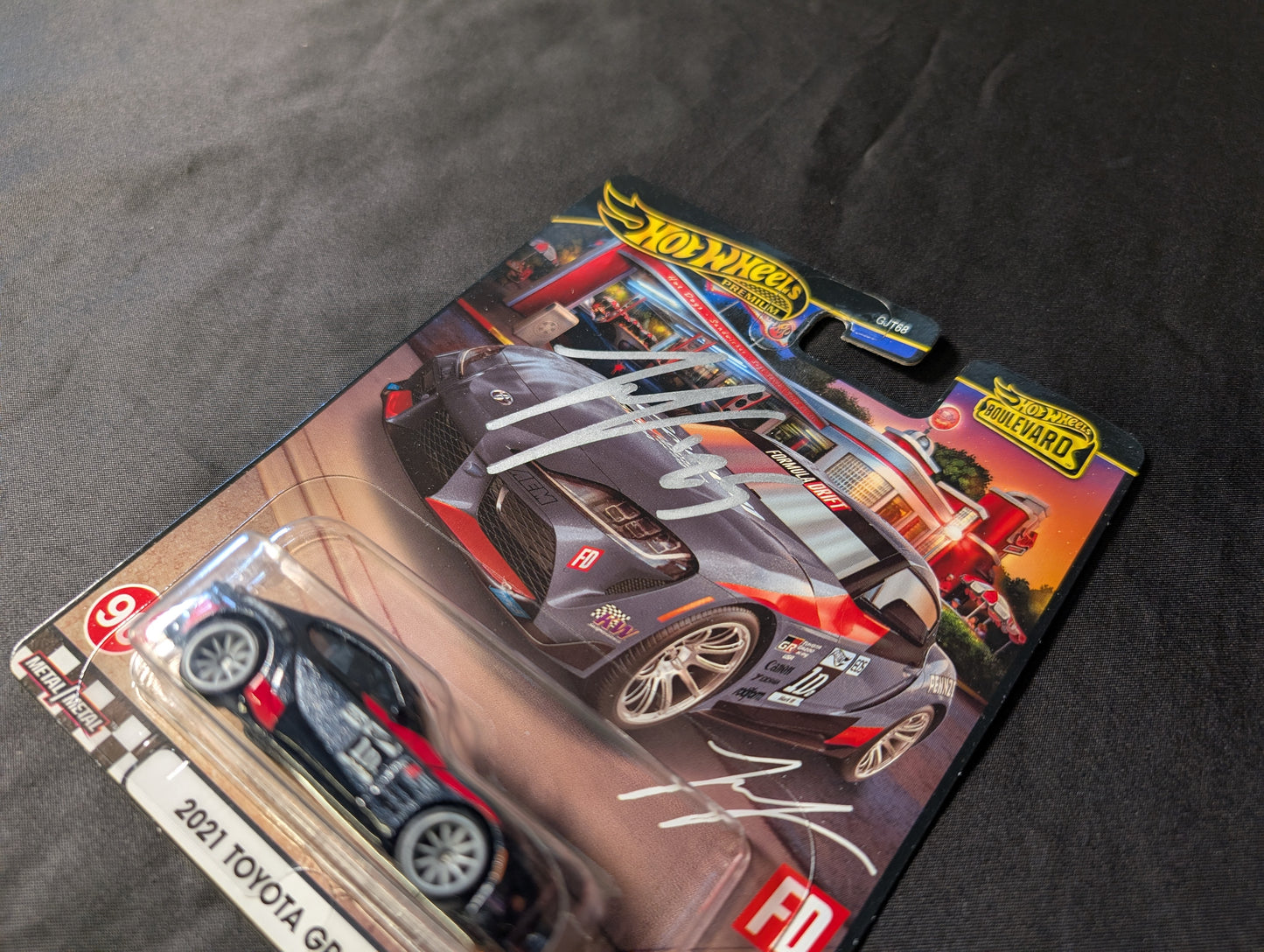 Hot Wheels Boulevard Toyota GR Supra (Signed) Free US Shipping
