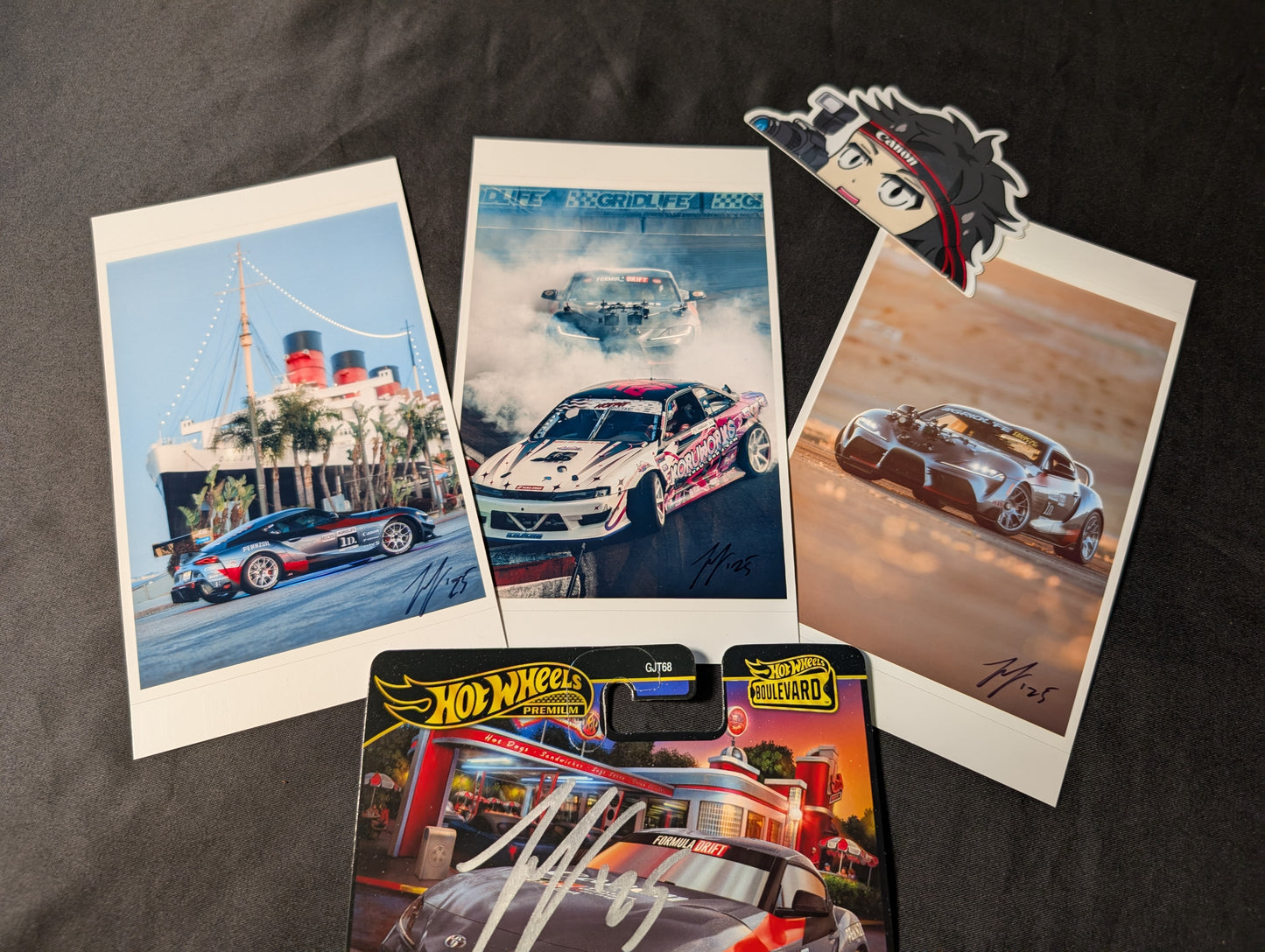 Hot Wheels Boulevard Toyota GR Supra (Signed) Free US Shipping