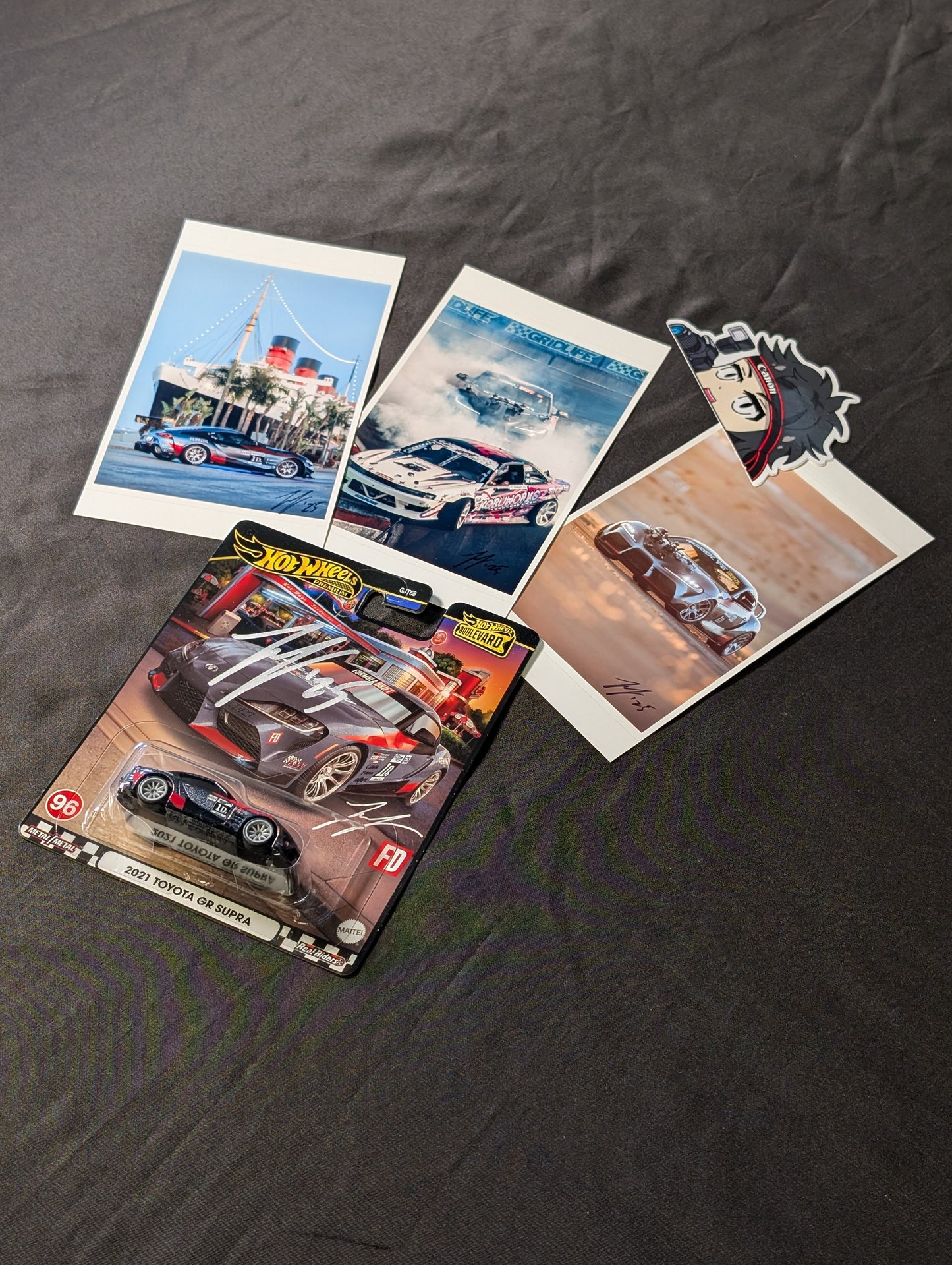 Hot Wheels Boulevard Toyota GR Supra (Signed) Free US Shipping