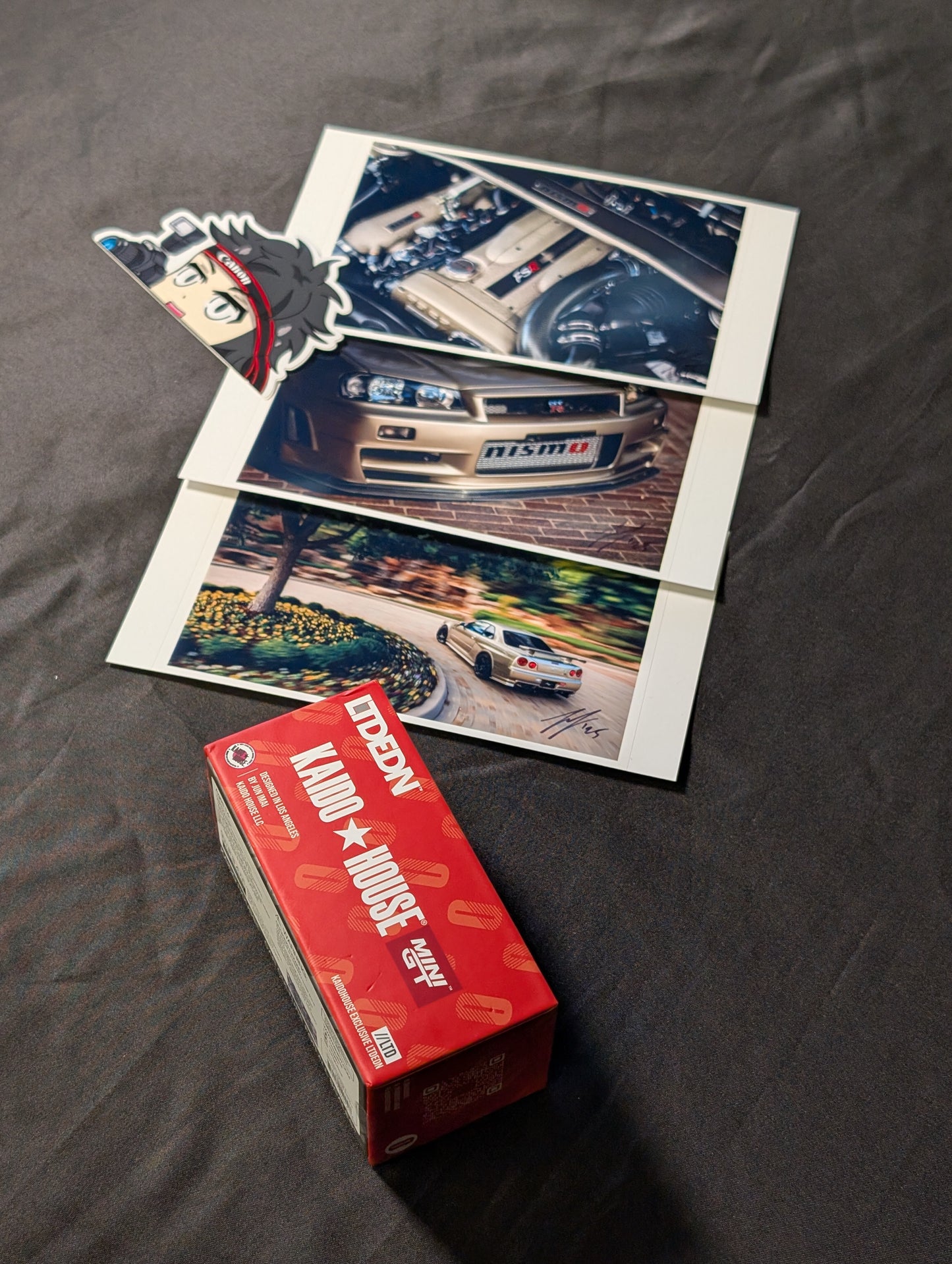 Kaido House LTDEDN Nissan Fairlady Z GT Orange Bang Larry Chen KHM170 TAS (Signed) Free US Shipping