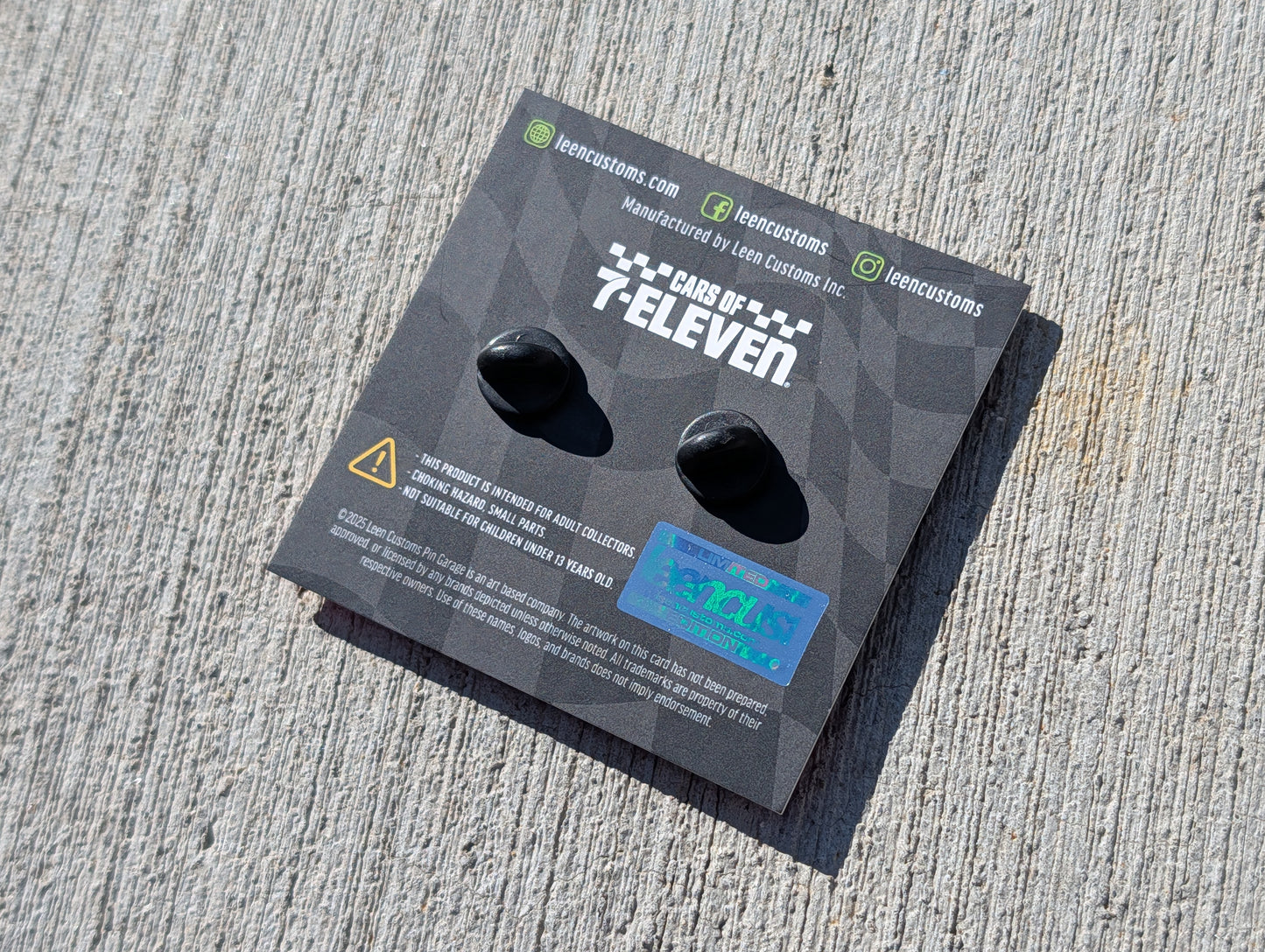 LEEN CUSTOMS x Larry Chen x 7-Eleven 1984 BMW Spec E30 SEMA Show Pin
