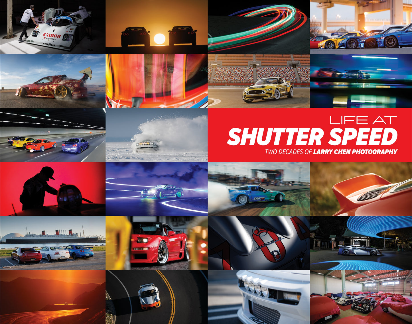 Life at Shutter Speed book (Signed by Larry Chen)