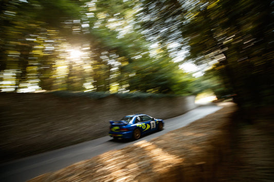Colin McRae's Subaru WRC Car at Goodwood FOS