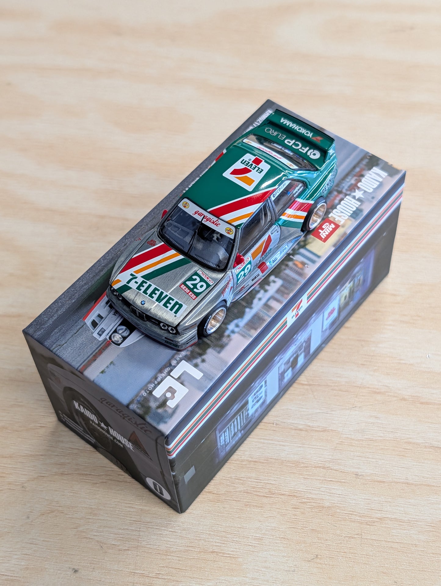 Chase version Kaido House Mini GT 1:64 BMW M3 Larry Chen V1 (Signed by Larry) Free US Shipping