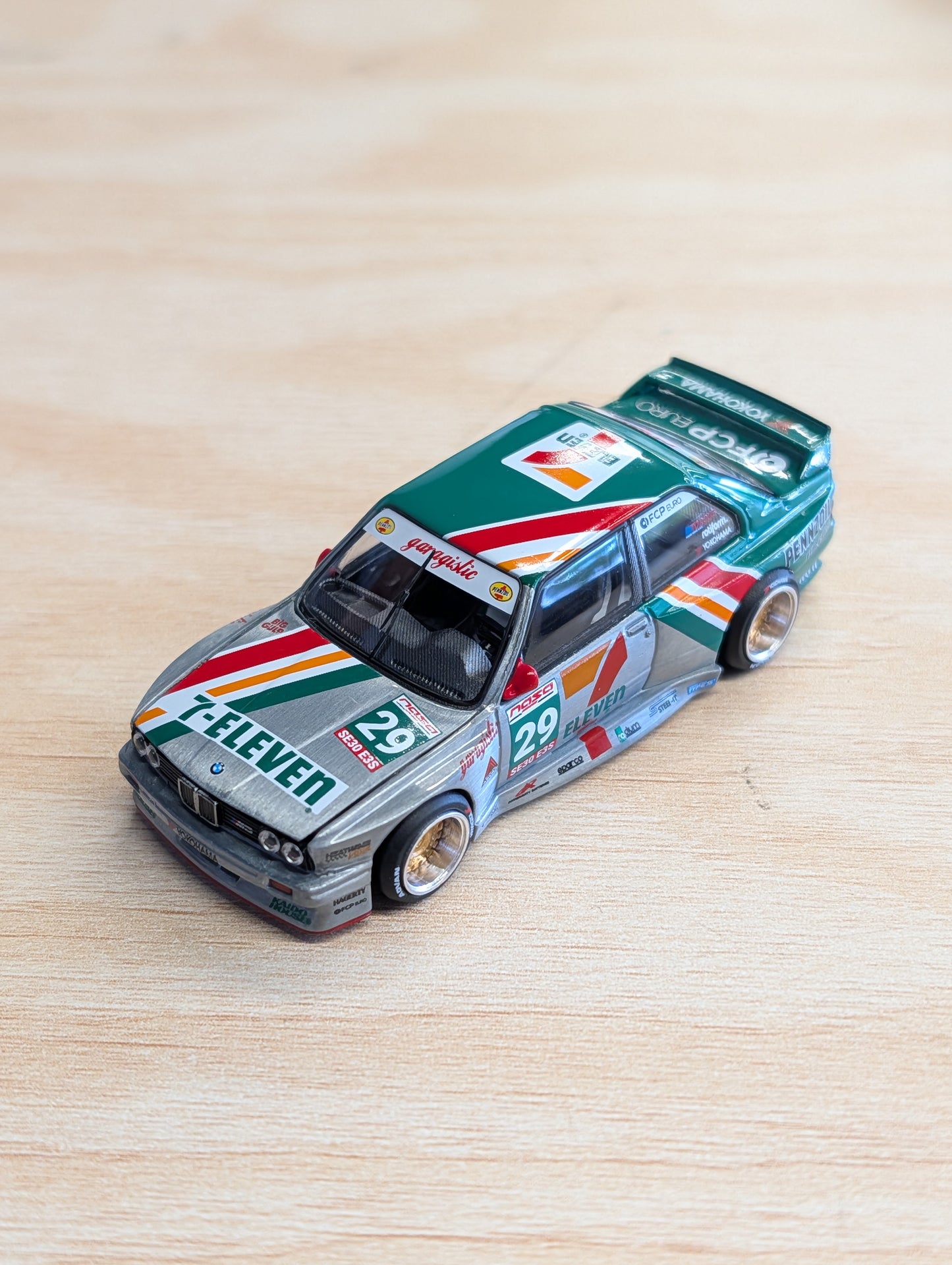 Chase version Kaido House Mini GT 1:64 BMW M3 Larry Chen V1 (Signed by Larry) Free US Shipping