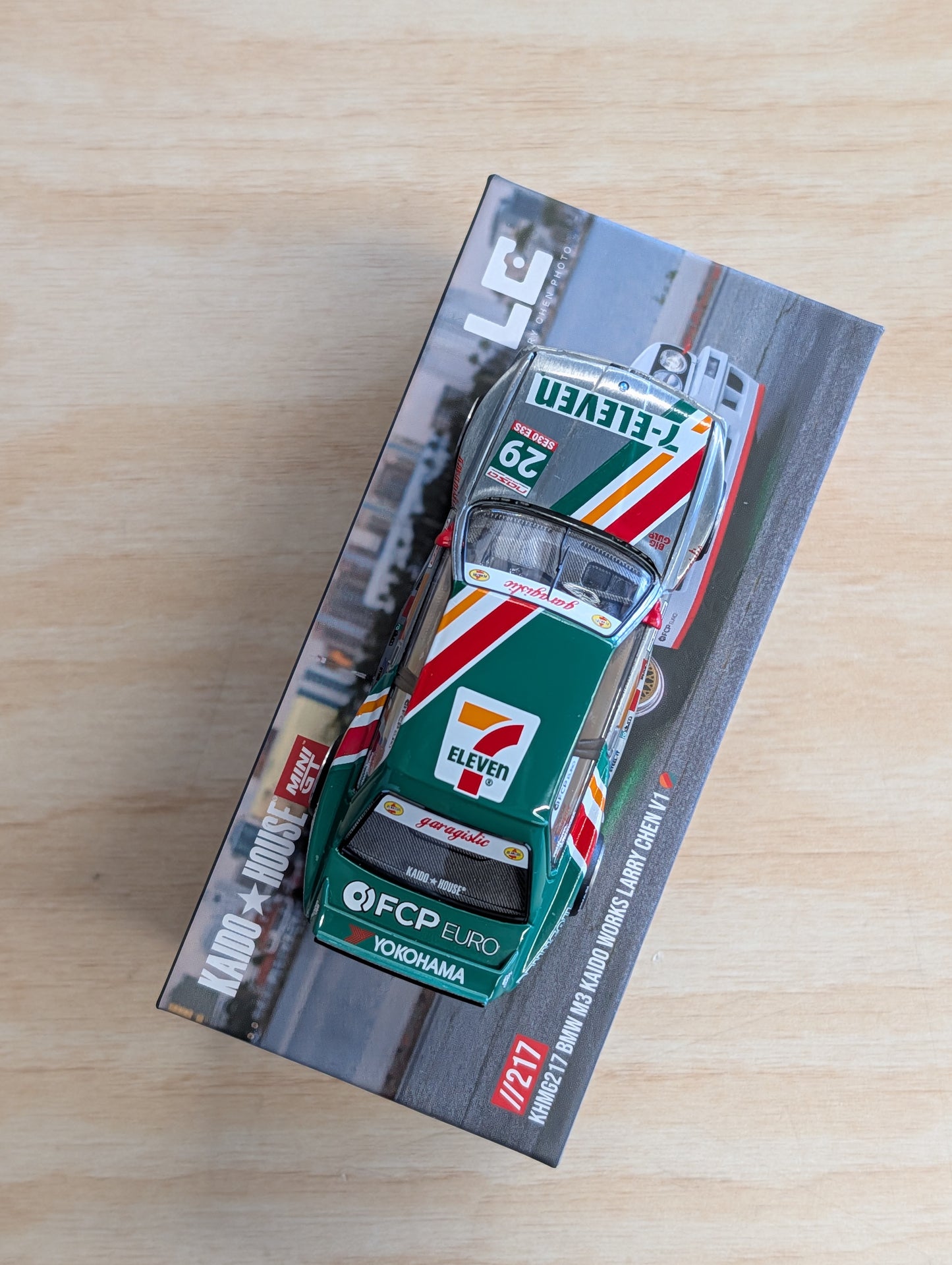 Chase version Kaido House Mini GT 1:64 BMW M3 Larry Chen V1 (Signed by Larry) Free US Shipping